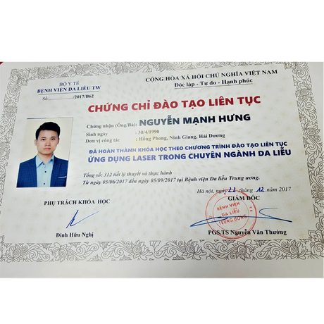 CC Ứng dụng Laser trong Da liễu · BV Da liễu TW