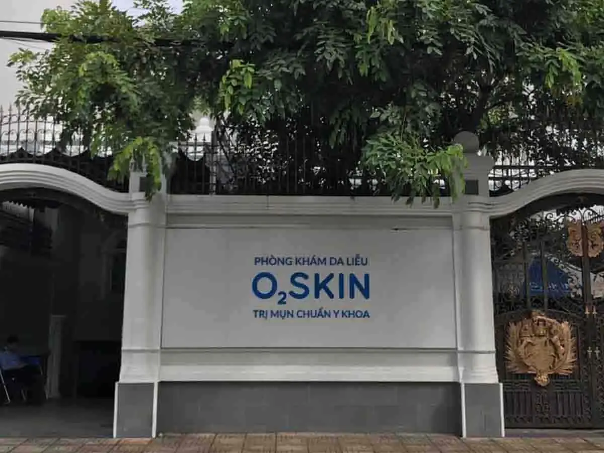 Mặt tiền Phòng khám Chuyên khoa Da liễu O2 SKIN Thủ Đức