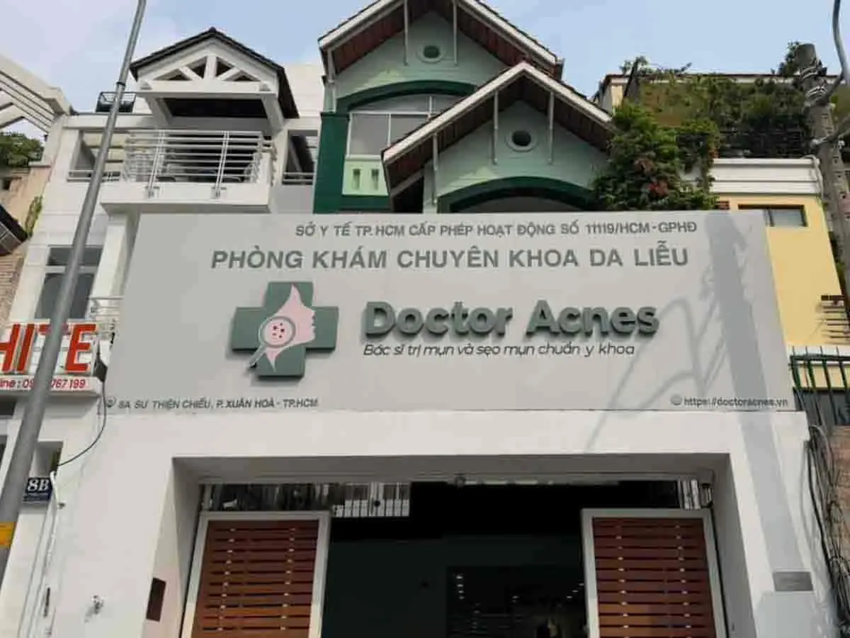 Mặt tiền Phòng khám Da liễu Doctor Acnes